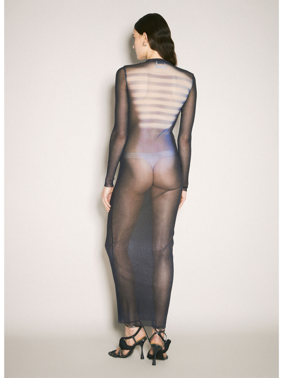 Le Mâle Crewneck Maxi Dress