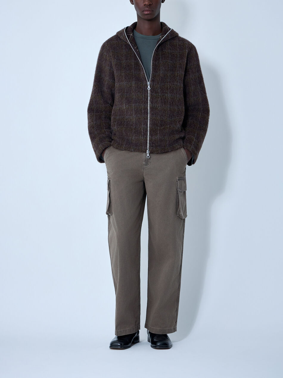 Full Zip-Up Hooded Jacket