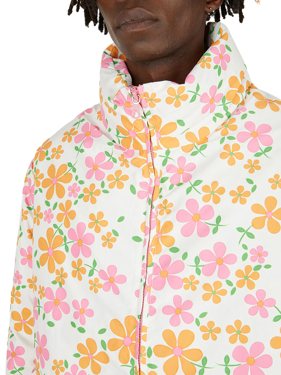 Piumino Imbottito Floreale