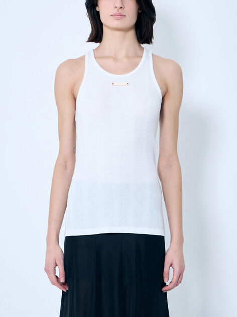 Logo Patch Tank Top