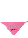 GANNI Logo Crochet Bandana Pink flgan0251059pin