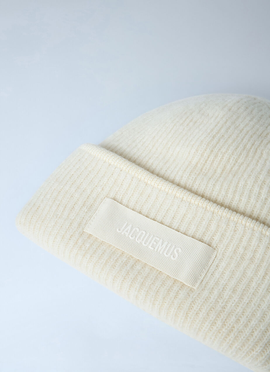 Logo Motif Beanie Hat