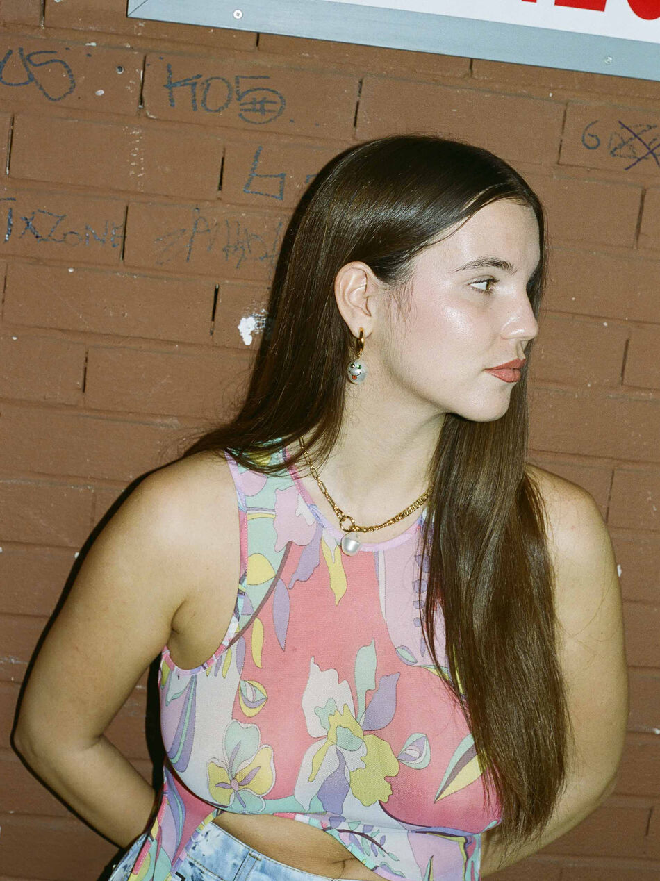 Cotton Candy Earring