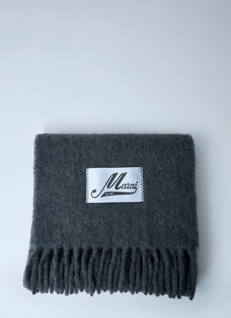 Fringed Wool Scarf