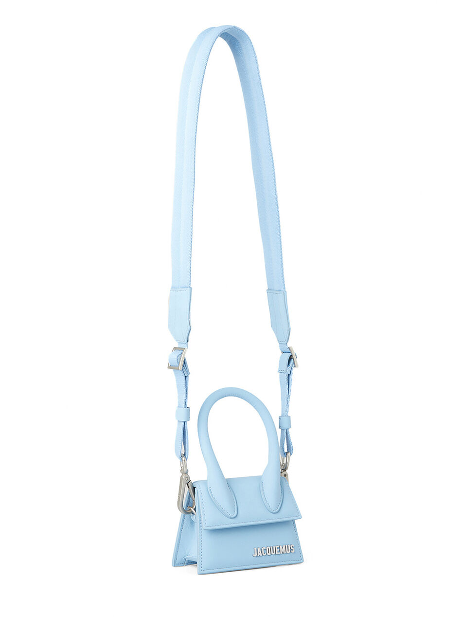 Le Chiquito Homme Crossbody Bag in Light Blue
