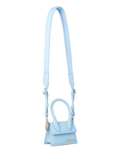 Jacquemus Le Chiquito Homme Crossbody Bag in Light Blue | THE FLAMEL®
