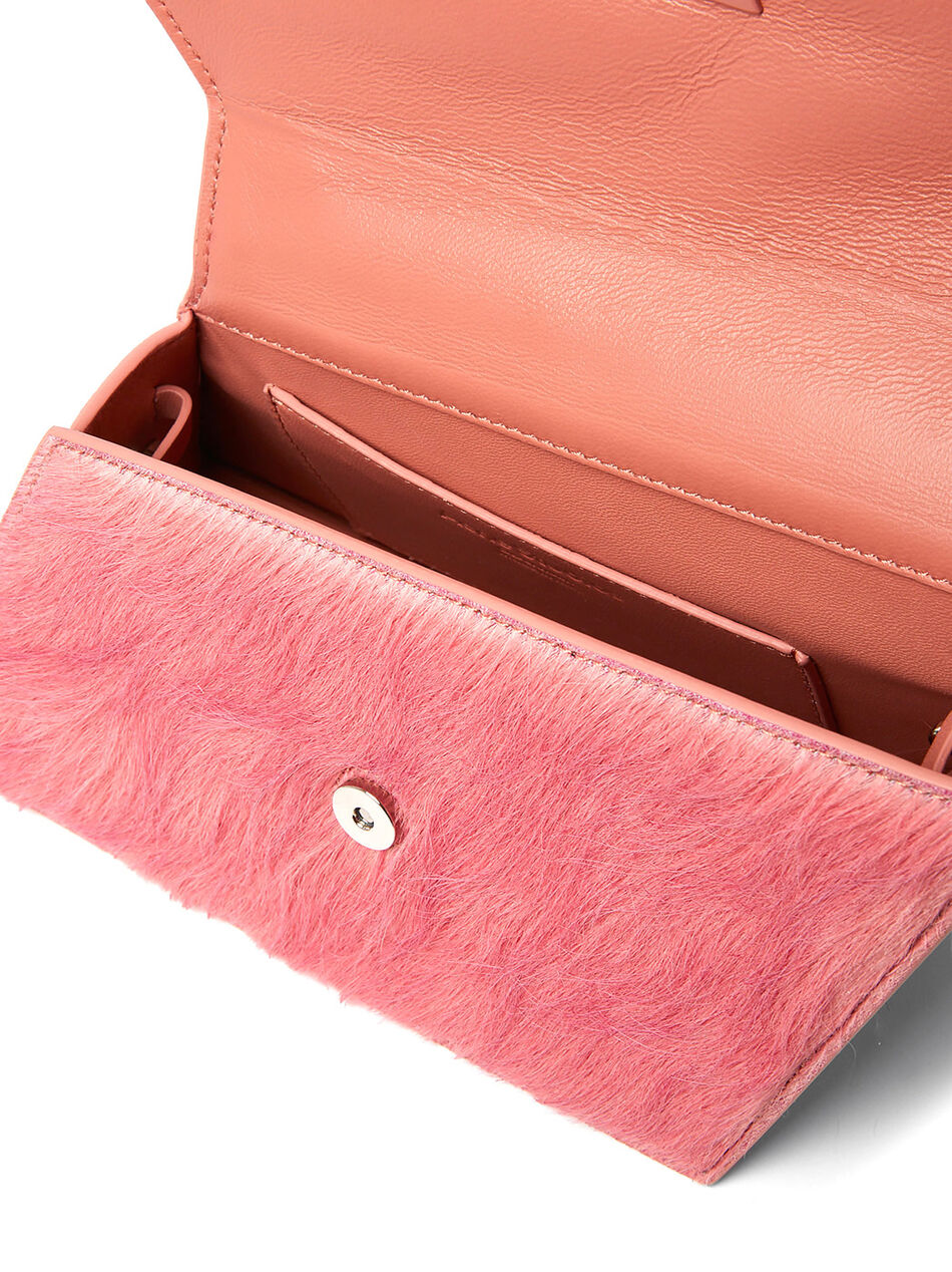 Distortion Mini Handbag in Pink