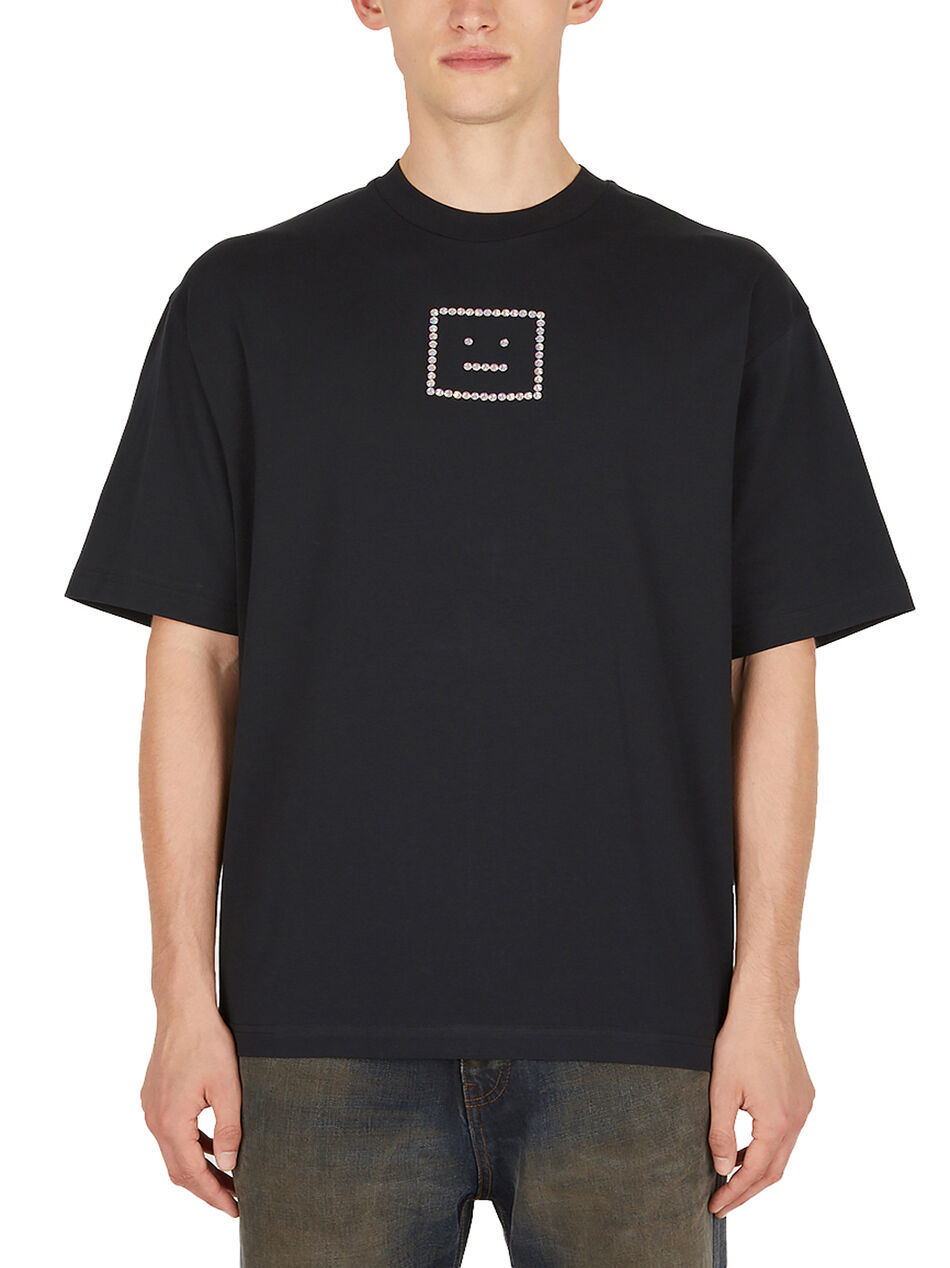 Emebllished Face Patch T-Shirt