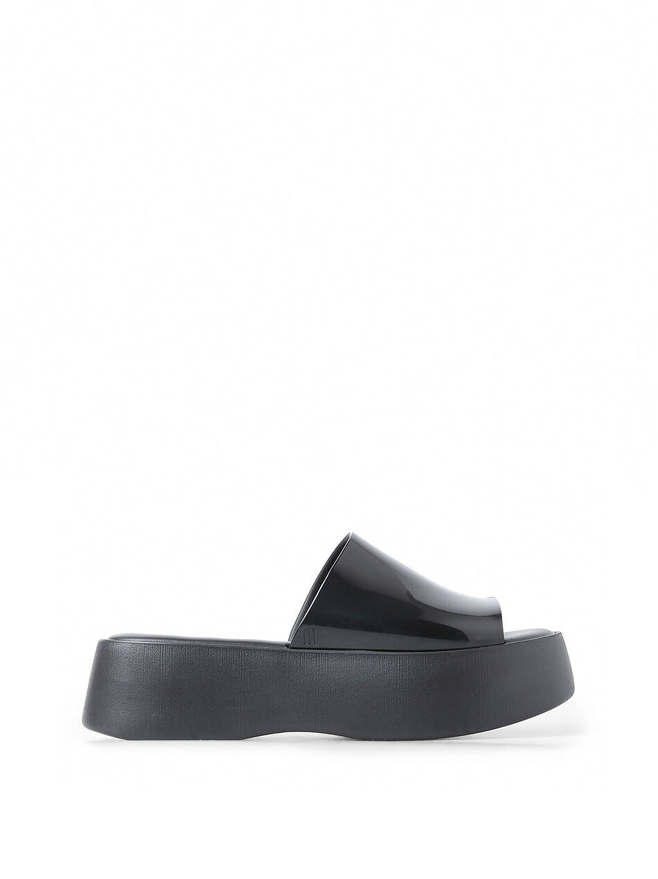 Becky Platform Sandals in Black
