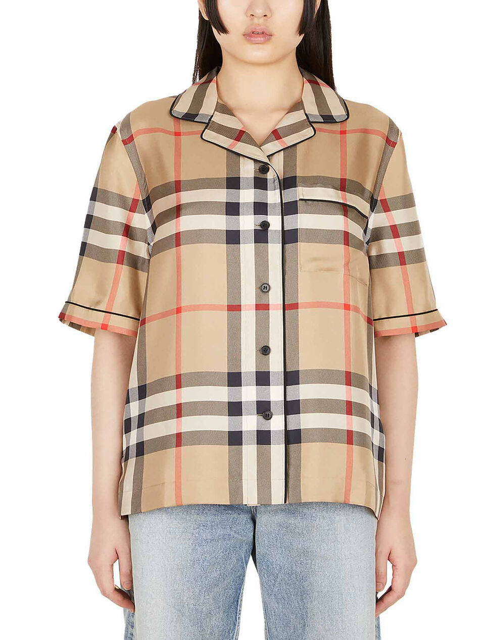 Bowling Tierney Shirt with Nova Check Motif