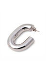 Paco Rabanne XL Link Hoop Earrings Silver flpac0250060sil