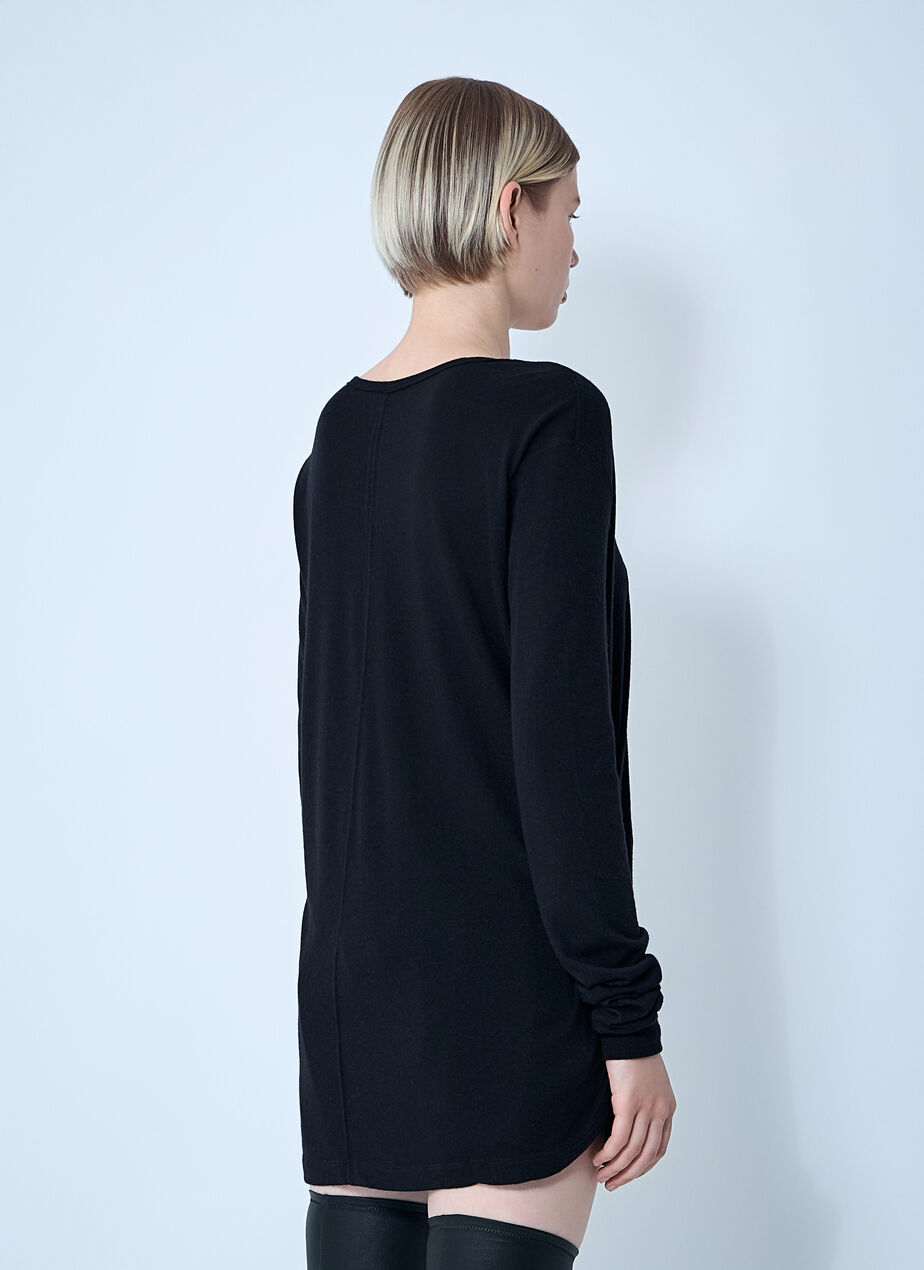 Hiked Long Sleeve Top