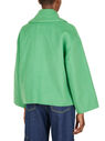 GANNI Oversized Collar Jacket Green flgan0251084grn