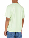 Rassvet T-Shirt Verde con Stampa Logo PACCBET Verde flrsv0148043yel
