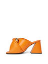 JW Anderson Twisted Heel Chian Sandal Orange fljwa0251006ora