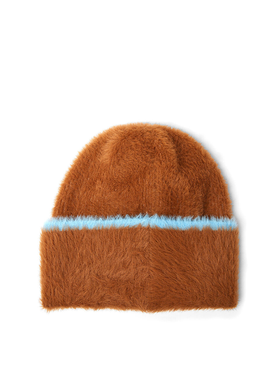 Le Bonnet Neve Beanie Hat in Brown