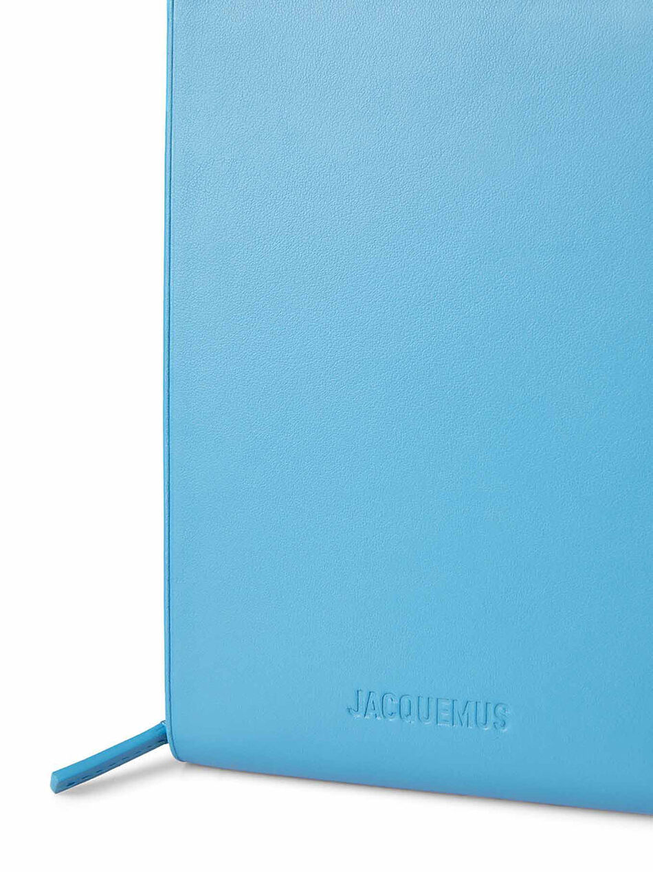 Le Gadju Blue Leather Wallet