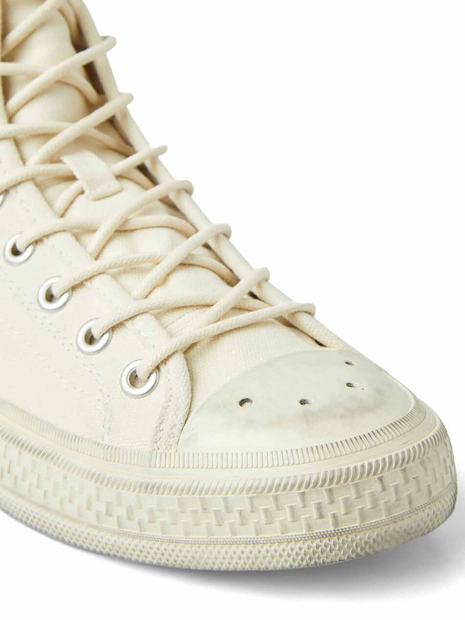 High Top White Sneakers