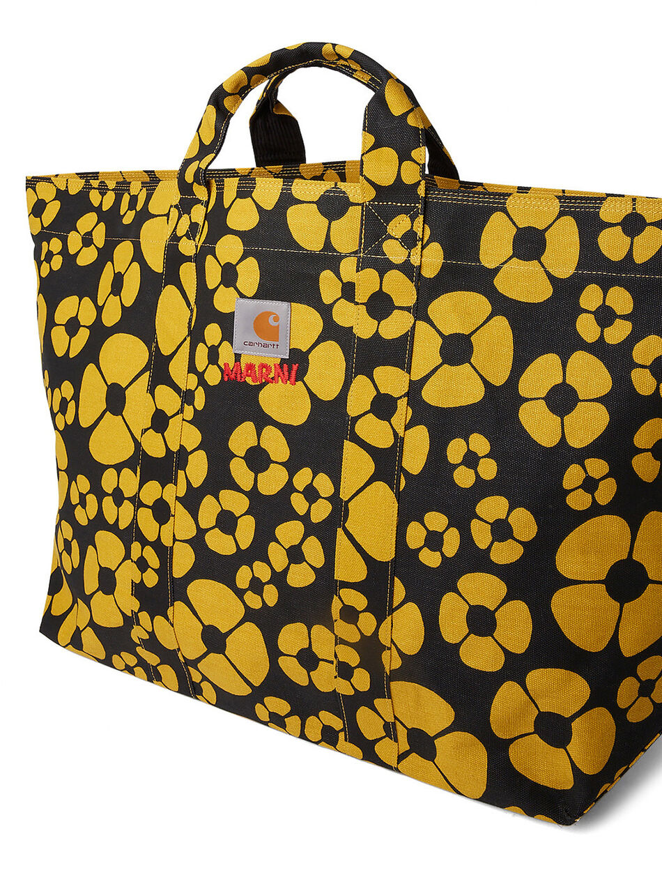 Floral Print Tote Bag