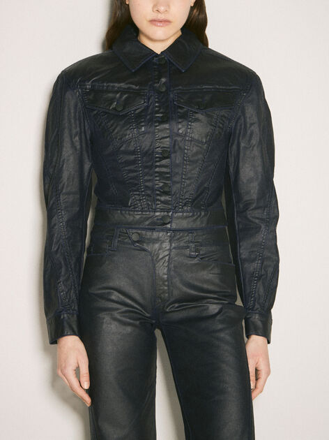 Waxed Denim Jacket