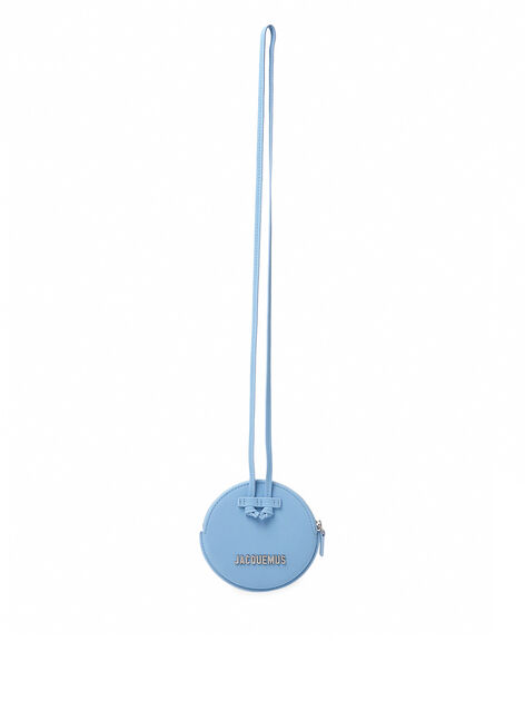 Le Pitchou Lanyard Wallet in Light Blue