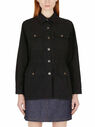 A.P.C. Giacca Sarah in Canvas Nero flapc0248002blk
