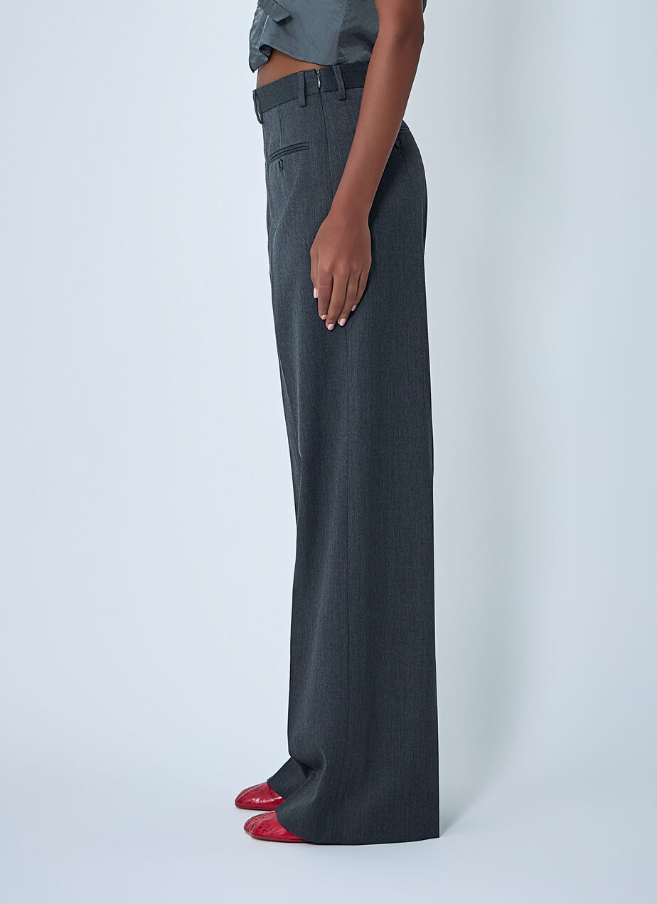 Tailored Back-To-Front Pants