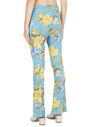 Acne Studios Floral Print Flared Pants Blue flacn0250072blu