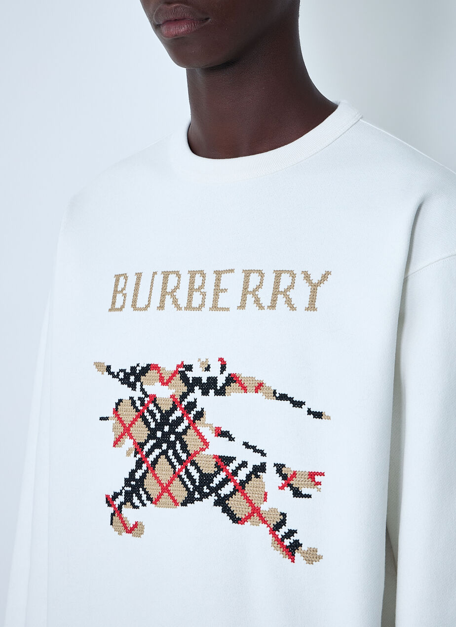 Logo Motif Sweatshirt