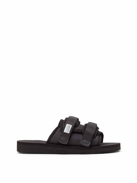 Moto-Cab Black Sandals