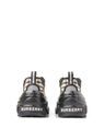 Burberry Sneaker Arthur con Motivo Nova Check Nero flbur0149077blk