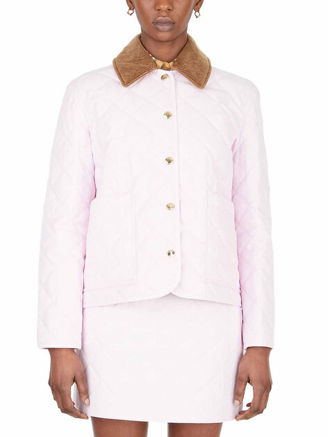 Pink Quilted Dranefield Jacket
