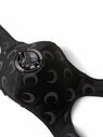 Marine Serre Mask with Moon Motif All-Over Black flmrs0346006blk