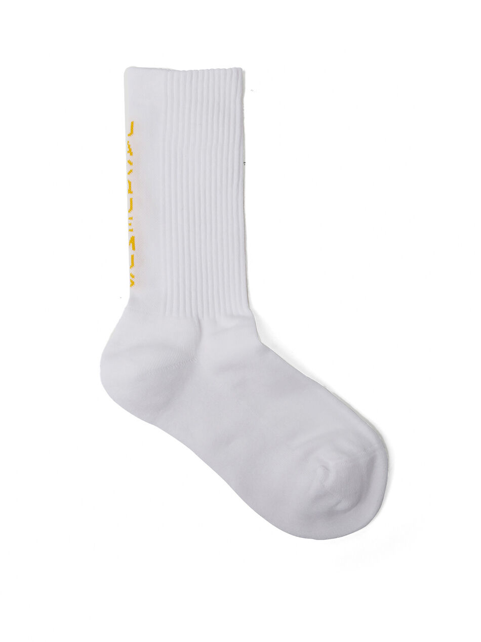 Les Chaussettes Logo Print Socks