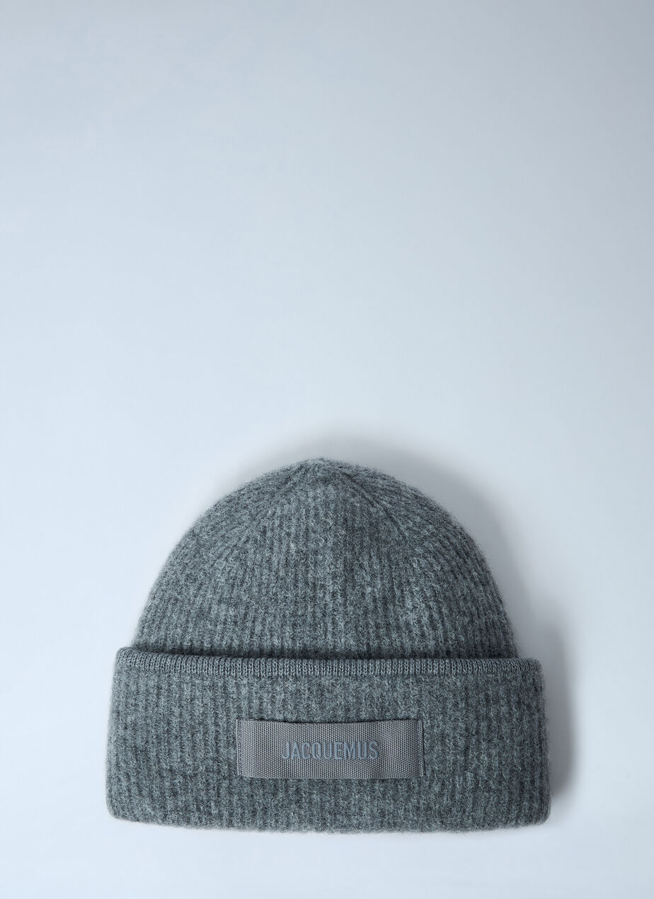 Logo Motif Beanie Hat