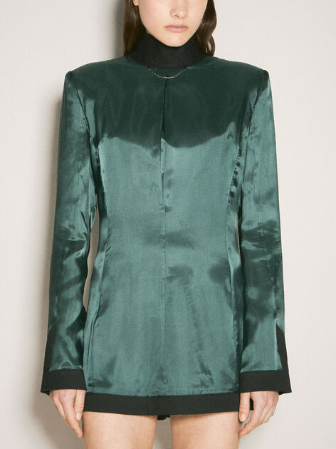 Inside-Out Blazer Dress