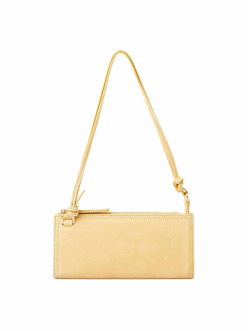 Pichoto Handbag in Suede Leather