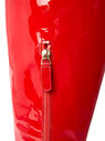 Blumarine Patent High Heeled Boots Red flblm0249012col