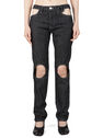Vivienne Westwood Cut Out Jeans  flvvw0251006blk