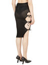 A. ROEGE HOVE Emma Skirt in Black+F66 Black flarh0248015blk