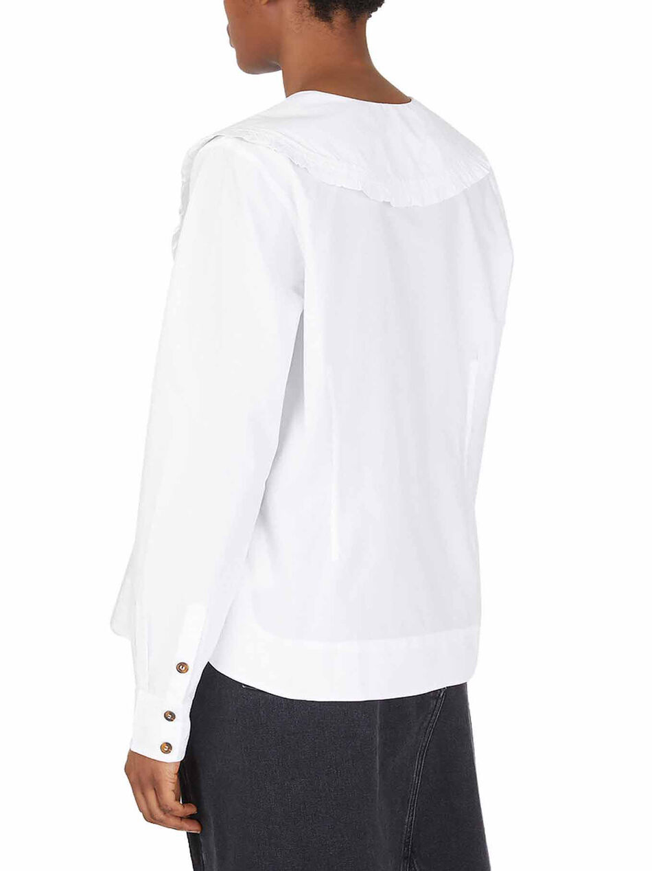 White Chelsea Collar Shirt