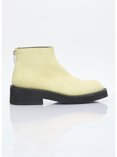Suede Ankle Stivali