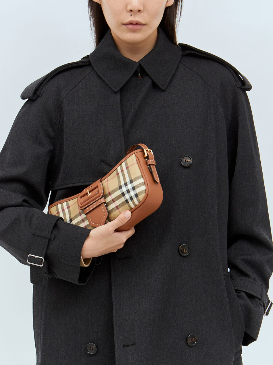 Check Sling Shoulder Bag