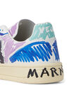 Marni x Veja V10 Low Top Sneakers in Purple Purple flmnv0350003ppl