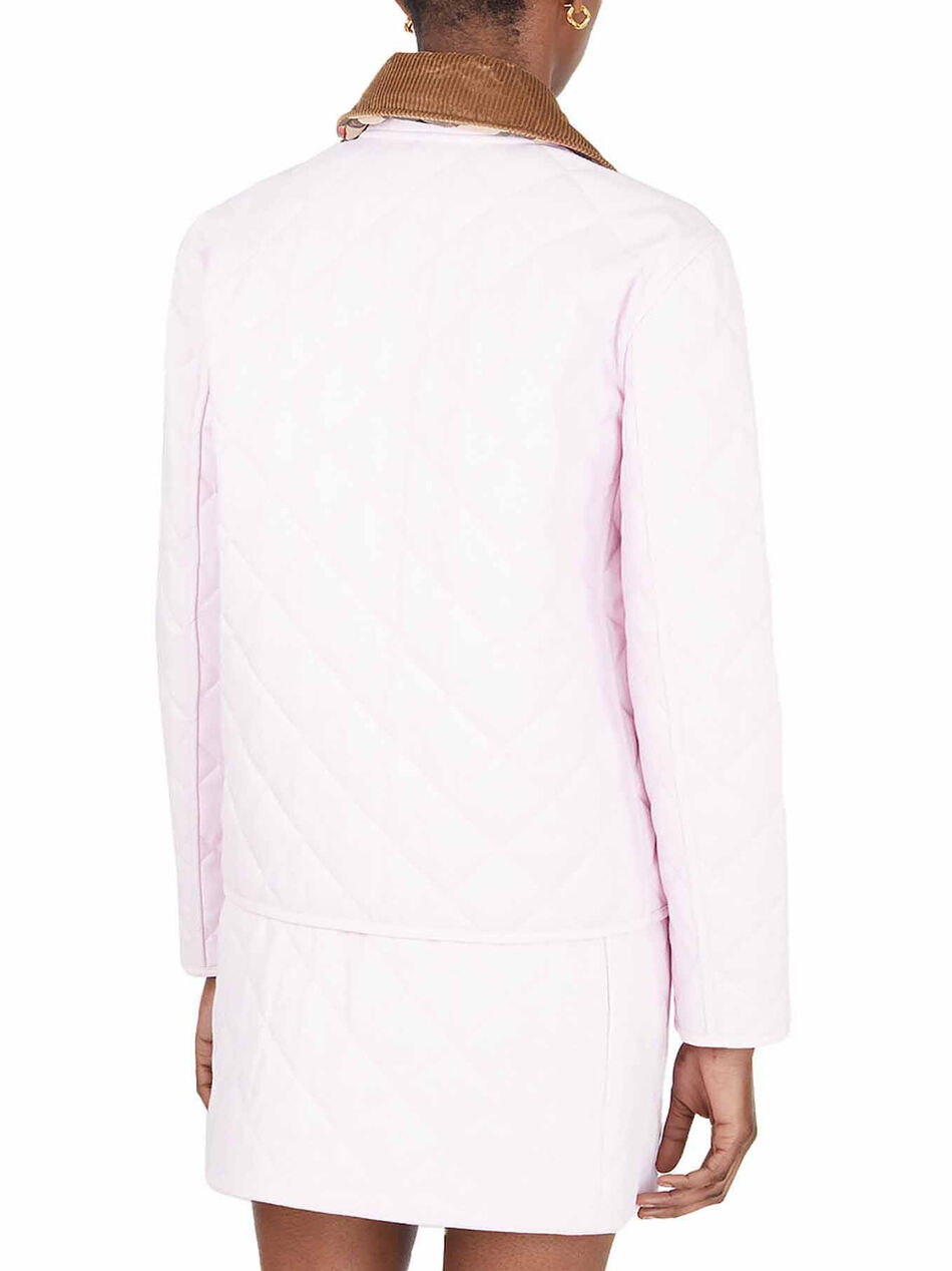 Pink Quilted Dranefield Jacket