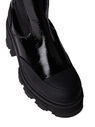 GANNI Cleated Heeled Chelsea Boots Black flgan0250015blk