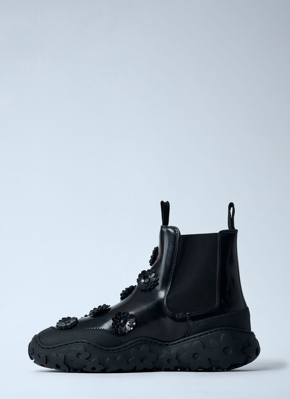 Flower Embellished Boots