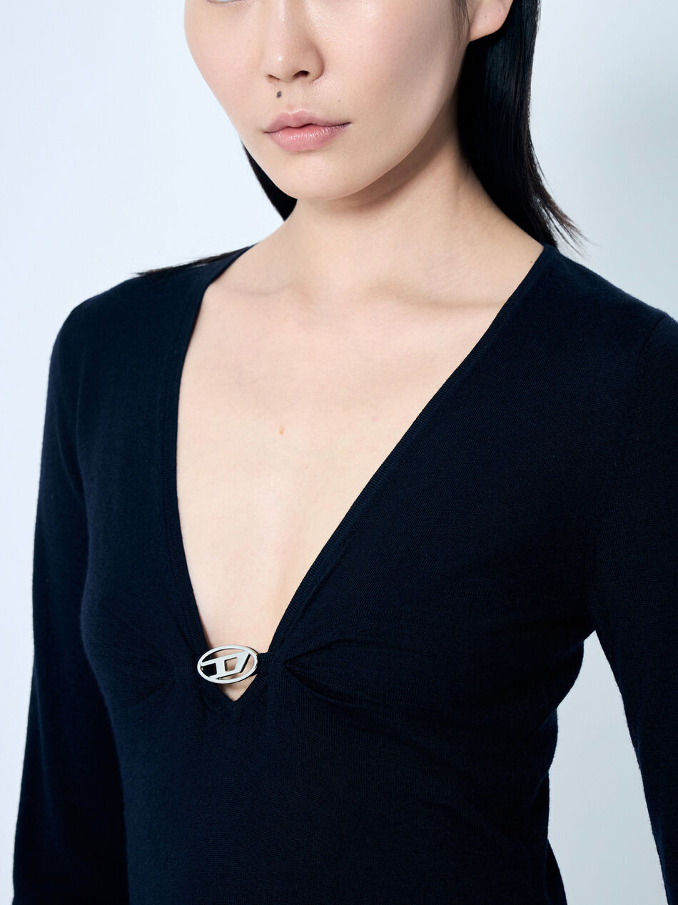 M-Placky Long Sleeve Dress