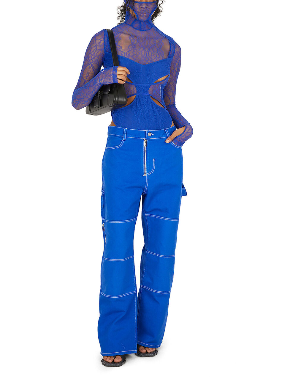 Visceral Lace Masked Bodysuit