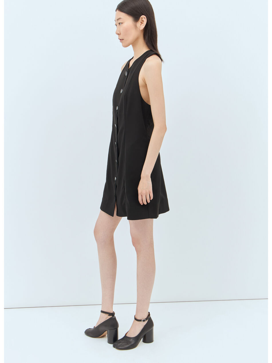 Twill Suiting Mini Dress